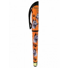 Harlequin Great Dane Gel Pen