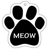 Paw Keychains