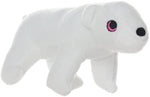 Mighty Jr Arctic Polar Bear Dog Toy