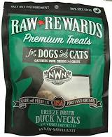 Freeze-Dried Duck Necks 5oz By Northwest Naturals