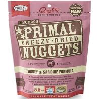 Freeze Dried Turkey & Sardine Dog Food by Primal