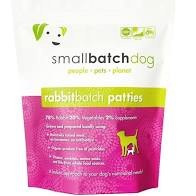 Frozen Rabbit Raw Dog Food by SmallBatch - No Shipping