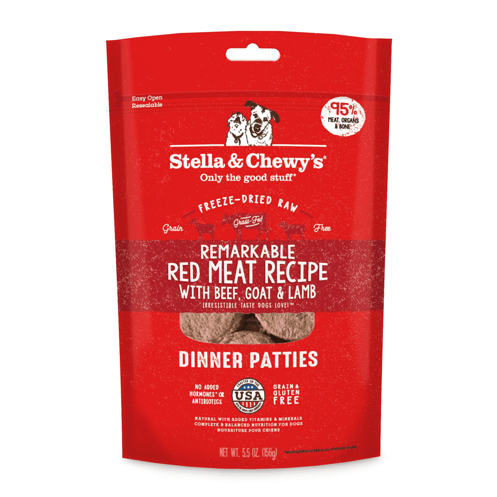 Freeze-Dried Red Meat Dinner Patties Dog Food by Stella & Chewy's