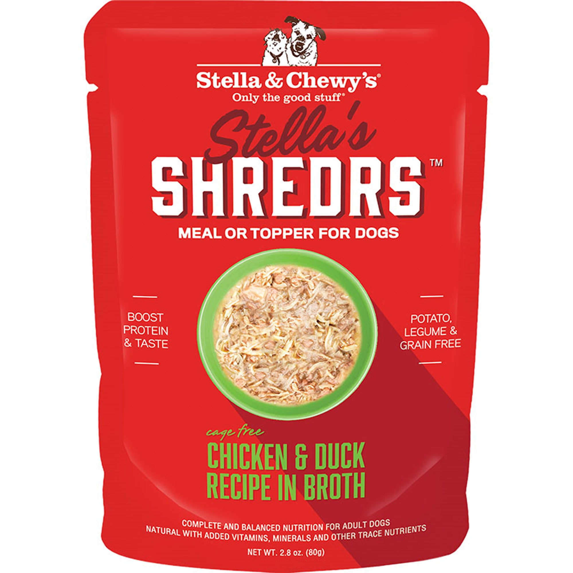 Shreds Recipes in Broth Dog Food Pouch