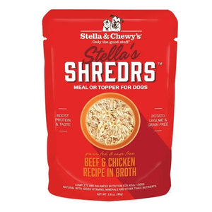 Shreds Recipes in Broth Dog Food Pouch