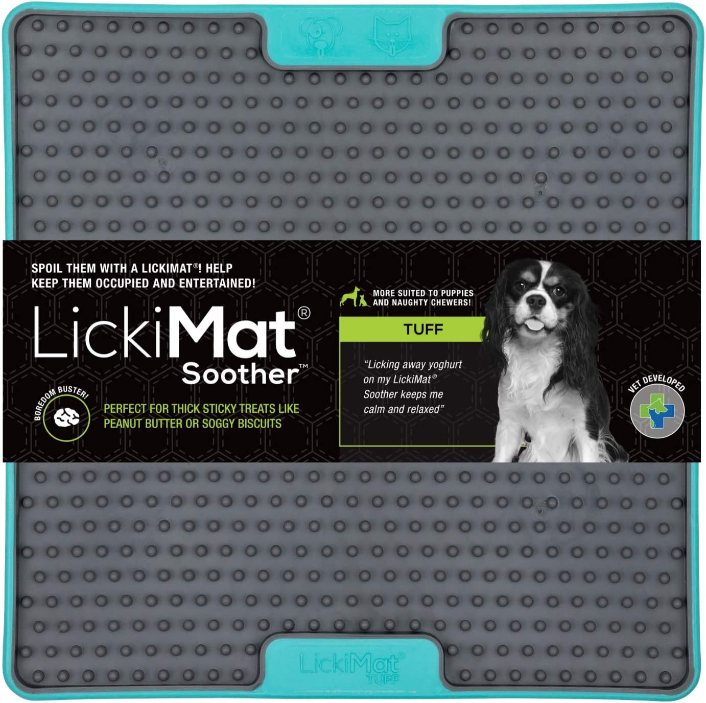 LickiMat Tuff Soother - For Strong Chewers