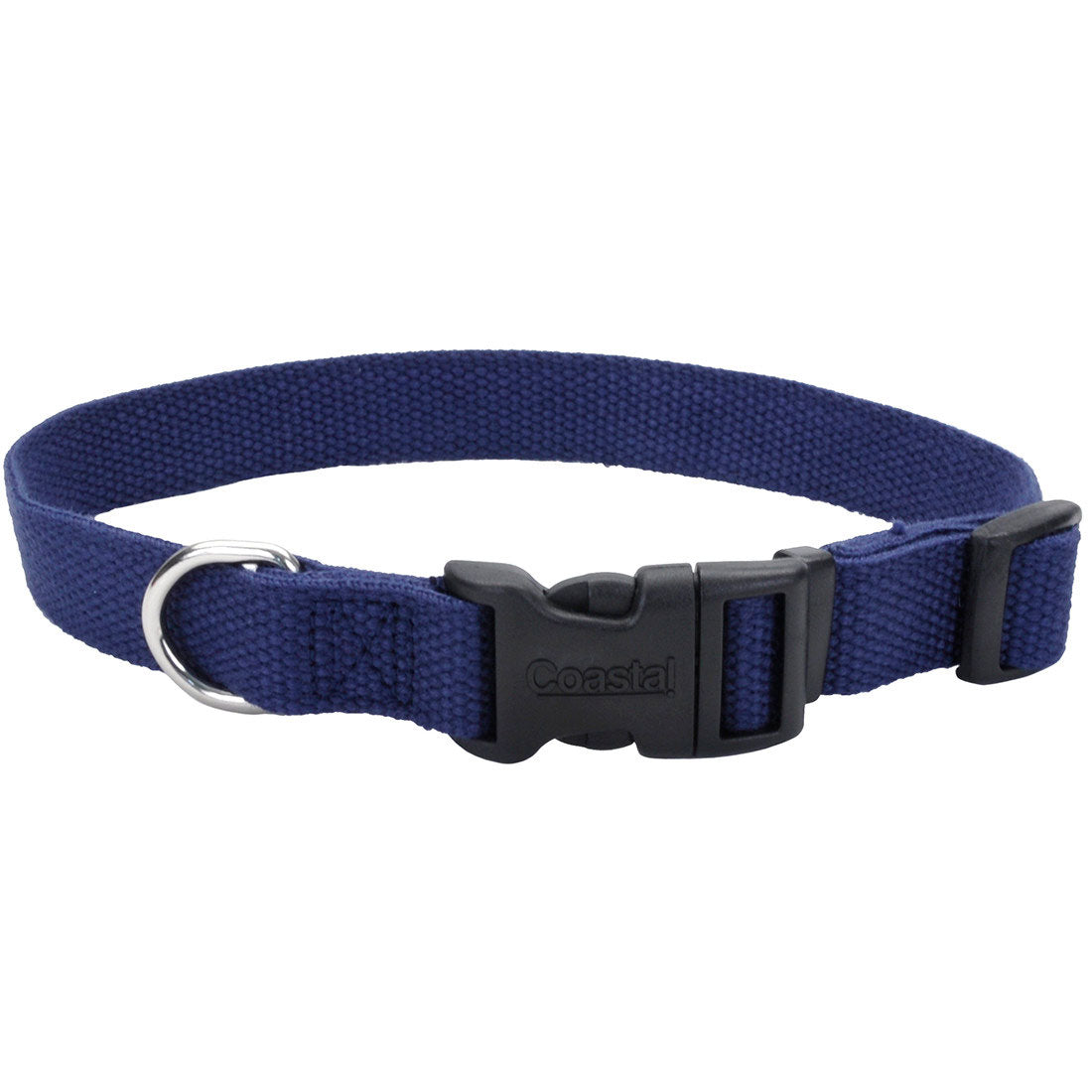 New Earth Soy Adjustable Dog Collar, Indigo