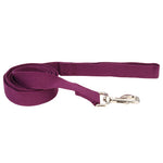 New Earth Soy Dog Leash by Coastal, Eggplant