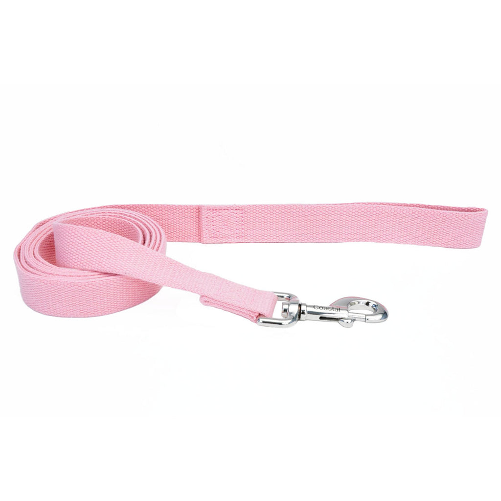 New Earth Soy Dog Leash by Coastal, Rose