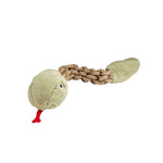 Tough Hemp Rattlesnake Dog Toys by Petique