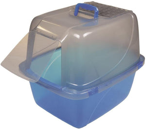 Van Ness Odor Control Translucent Enclosed Cat Pan with Odor Door