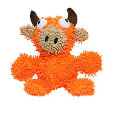 Microfiber Ball Bull Dog Toy