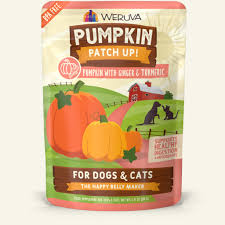 Pumpkin Patch Up! Pouch, Pumpkin w/ Ginger & Tumeric By Weruva