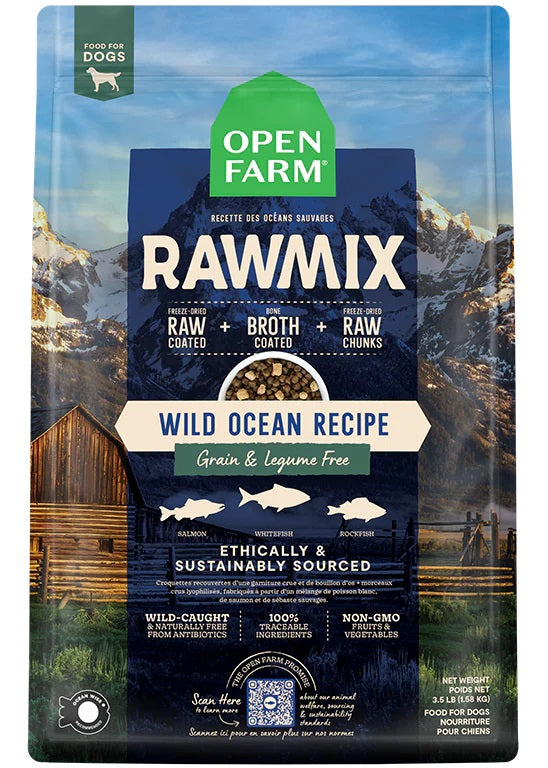 Wild Ocean Grain-Free RawMix Dog Food