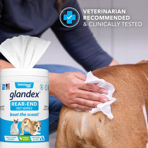 Anal Gland Hygienic Wipes for Pets