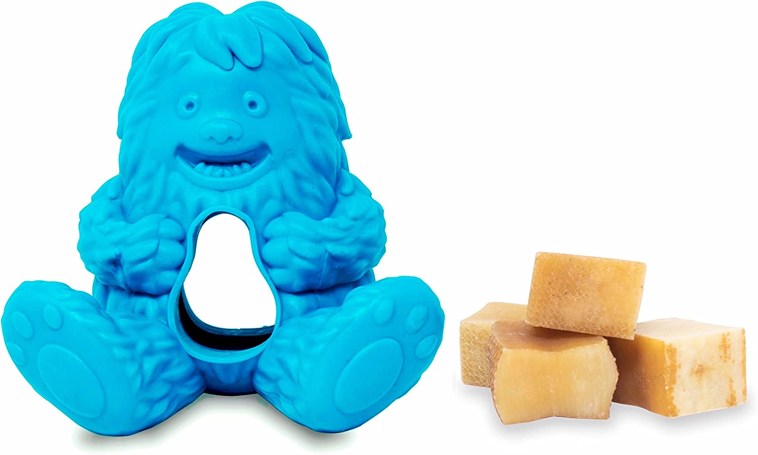 Yeti Puff and Play Dog Toy