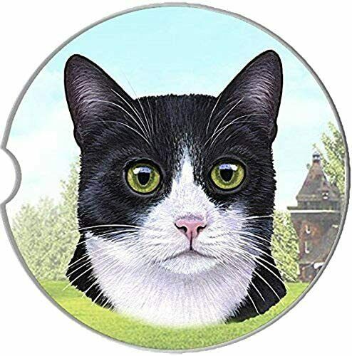 Black & White Cat Coaster