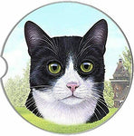 Black & White Cat Coaster