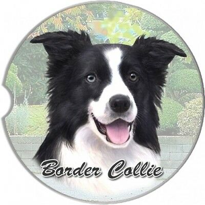 Border Collie Car Coaster