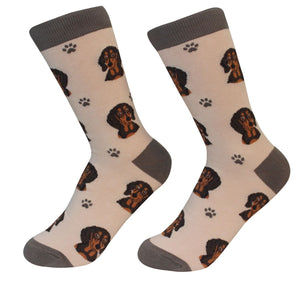 Dachshund (Black) Socks - Unisex