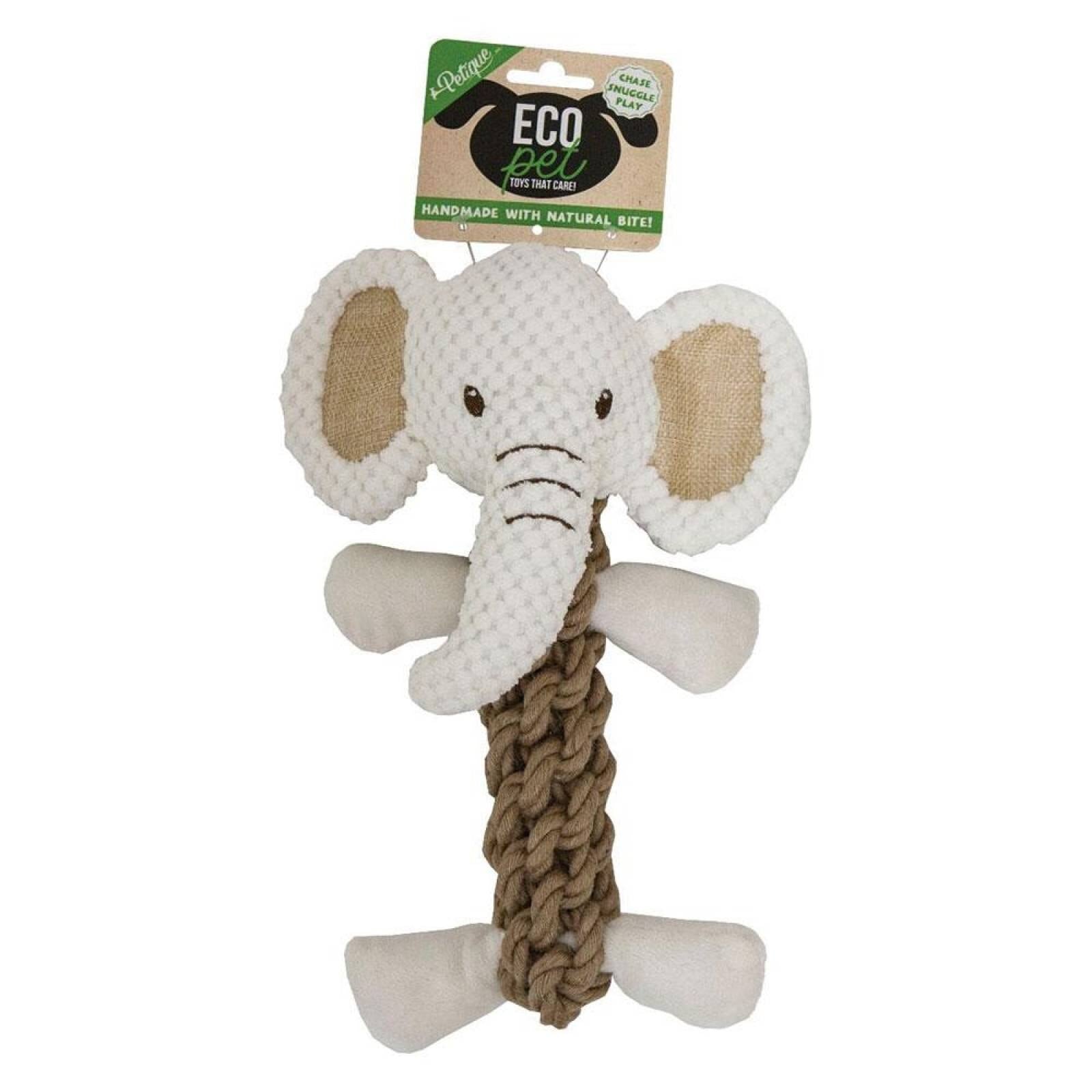 Elephant Hemp Rope Dog Toy