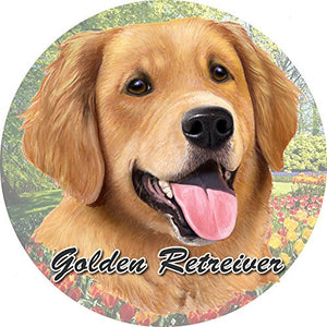 Golden Retriever Car Coaster