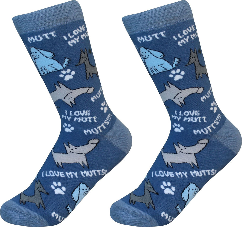 I love my Mutt Socks -  Unisex