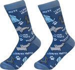 I love my Mutt Socks -  Unisex