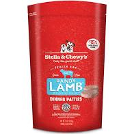 Frozen Raw Dandy Lamb Patties by Stella & Chewy's   (No Shipping)