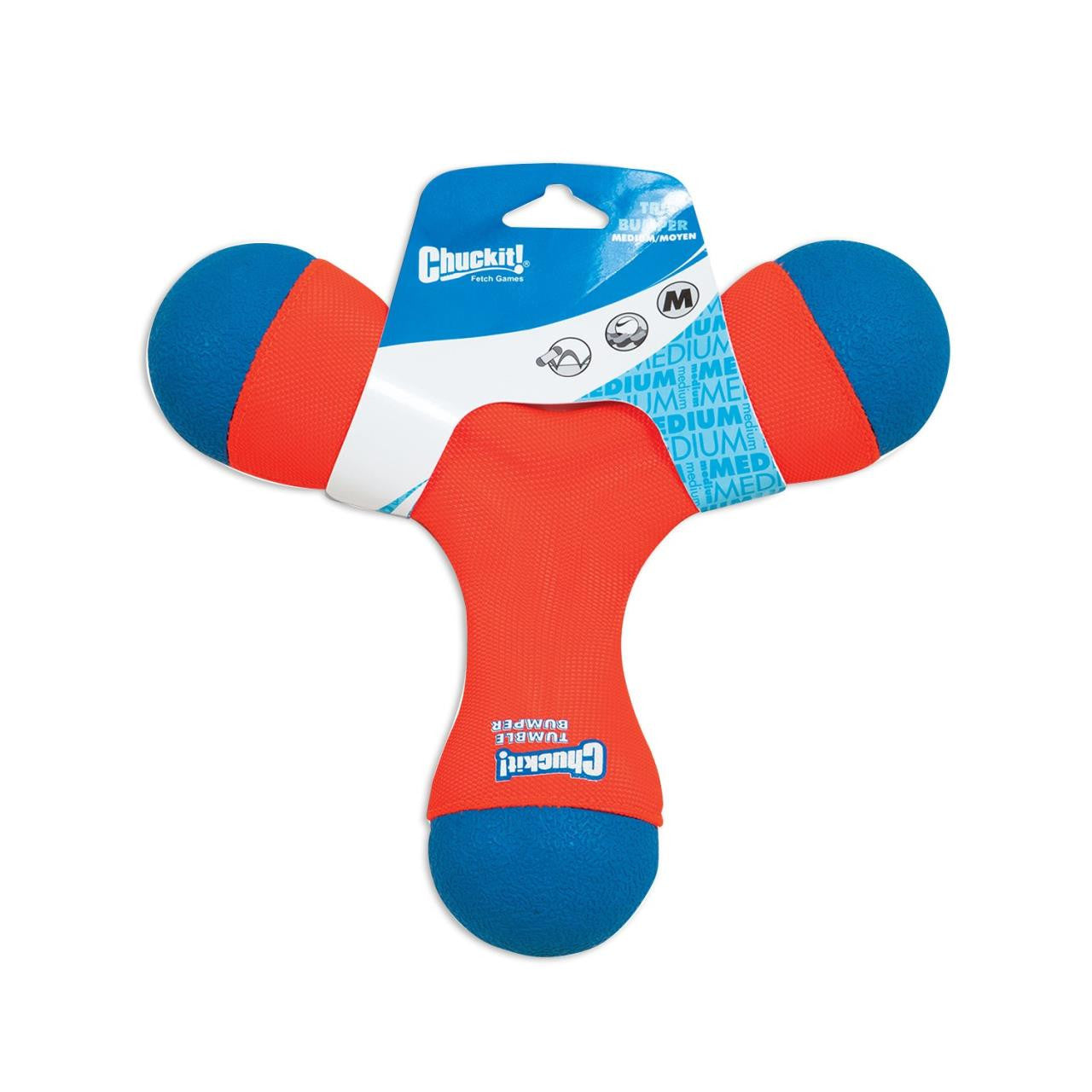 Tri-Bumper Dog Toy by Chuckit!